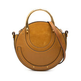 クロエ ピクシー ハンドバッグ ショルダーバッグ 2WAY ブラウン レザー スウェード レディース Chloe 中古