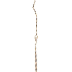 シャネル COCO スター 星 モチーフ ネックレス ゴールド ブラック メッキ レディース CHANEL 【中古】