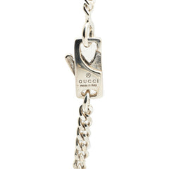 グッチ インターロッキングG チェーン ペンダントネックレス SV925 シルバー レディース GUCCI 【中古】