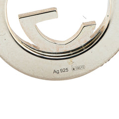 グッチ インターロッキングG チェーン ペンダントネックレス SV925 シルバー レディース GUCCI 【中古】