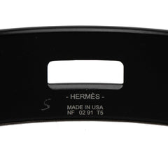 エルメス ケリー バングル サイズ T5 ソーブラック メッキ アルミニウム メンズ HERMES 【中古】