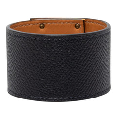 エルメス ケリードッグ ブレスレット ブラック ヴォーエプソン メッキ レディース HERMES 【中古】