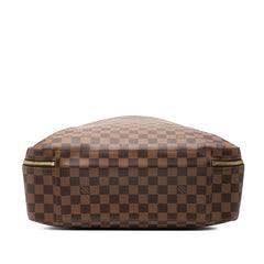 ルイ ヴィトン ダミエ ドルソドゥロ 斜め掛け ショルダーバッグ N45251 ブラウン PVC レザー レディース LOUIS VUITTON 【中古】