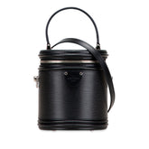 ルイ ヴィトン エピ カンヌ ハンドバッグ ショルダーバッグ 2WAY M52226 ノワール ブラック レザー レディース LOUIS VUITTON 【中古】