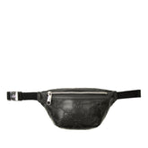 グッチ GGエンボス ウエストバッグ ボディバッグ クロスボディ 658582 ブラック レザー レディース GUCCI 【中古】