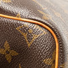 ルイ ヴィトン モノグラム スピーディ30 ハンドバッグ ミニボストンバッグ M41108 ブラウン PVC レザー レディース LOUIS VUITTON 【中古】