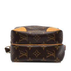 ルイ ヴィトン モノグラム アマゾン 斜め掛け ショルダーバッグ M45236 ブラウン PVC レザー レディース LOUIS VUITTON 中古