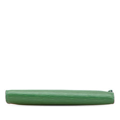 ルイ ヴィトン エピ ポシェット アクセソワール ポシェット M52944 ボルネオグリーン レザー レディース LOUIS VUITTON 【中古】