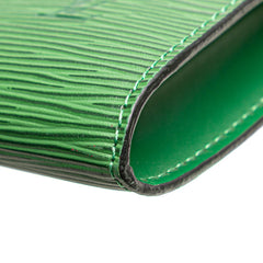 ルイ ヴィトン エピ ポシェット アクセソワール ポシェット M52944 ボルネオグリーン レザー レディース LOUIS VUITTON 【中古】