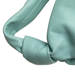 ボッテガヴェネタ ダブルノット ハンドバッグ ワンショルダーバッグ ライトブルー レザー レディース BOTTEGAVENETA 【中古】