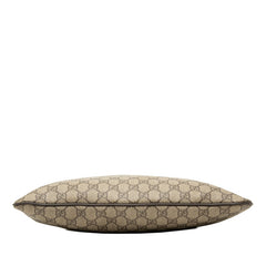 グッチ GGスプリーム 斜め掛け ショルダーバッグ 201446 ベージュ ブラウン PVC レディース GUCCI 【中古】