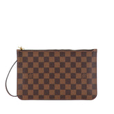 ルイ ヴィトン ダミエ ネヴァーフル 付属品ポーチ ポーチ ブラウン PVC レディース LOUIS VUITTON 【中古】