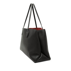 ルイ ヴィトン ロックミー ショッパー トートバッグ ハンドバッグ M57345 ブラック レザー レディース LOUIS VUITTON 【中古】