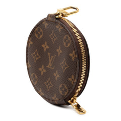ルイ ヴィトン モノグラム コインケース 小銭入れ ブラウン PVC レディース LOUIS VUITTON 【中古】