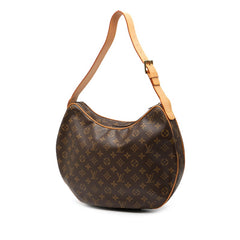 ルイ ヴィトン モノグラム クロワッサンGM ワンショルダーバッグ M51511 ブラウン PVC レザー レディース LOUIS VUITTON 【中古】