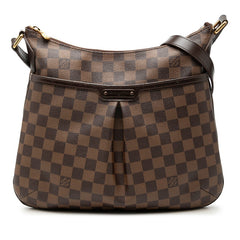 ルイ ヴィトン ダミエ ブルームズベリPM 斜め掛け ショルダーバッグ N42251 ブラウン PVC レザー レディース LOUIS VUITTON 【中古】