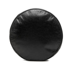 バレンシアガ エアホーボー ハンドバッグ ショルダーバッグ 2WAY 466844 ブラック レザー レディース BALENCIAGA 【中古】