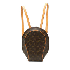 ルイ ヴィトン モノグラム エリプス サック アド リュック バックパック M51125 ブラウン PVC レザー レディース LOUIS VUITTON 中古