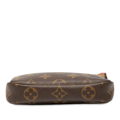 ルイ ヴィトン モノグラム アクセソワール ポーチ ミニハンドバッグ M58009 ブラウン PVC レザー レディース LOUIS VUITTON 【中古】