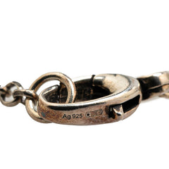 グッチ ダブルG キー ネックレス SV925 シルバー メンズ GUCCI 【中古】
