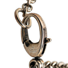 グッチ ダブルG キー ネックレス SV925 シルバー メンズ GUCCI 【中古】