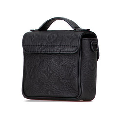 ルイ ヴィトン トリヨン モノグラム ピコ Sロック ミニハンドバッグ ショルダーバッグ 2WAY M83148 ブラック トリヨンレザー レディース LOUIS VUITTON 【中古】