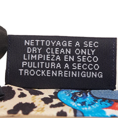 エルメス ツイリードール Jungle Love Love ジャングル ラブ ラブ スカーフ ライトブルー マルチカラー シルク レディース HERMES 【中古】