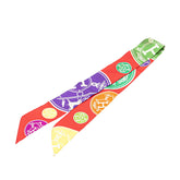 エルメス ツイリー EX-Libris エクスリブリスの紙吹雪 スカーフ マルチカラー シルク レディース HERMES 【中古】