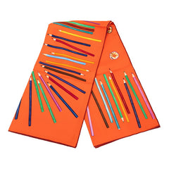 エルメス カレ90 A VOS CRAYONS さあ色鉛筆を出して スカーフ 大判スカーフ レッド系 シルク レディース HERMES 中古