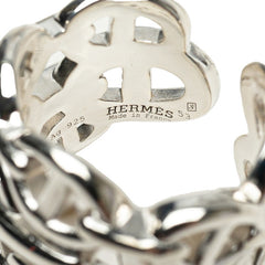 エルメス シェーヌダンクル アンシェネGM リング 指輪 #52 SV925 シルバー レディース HERMES 【中古】