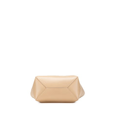 ロエベ パズルフォルドトート ミディアム トートバッグ ペーパークラフト ソフトホワイト シャイニーカーフ レディース LOEWE 【中古】