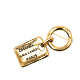 シャネル CAMBON 31 ル カンボン ブローチ ゴールド メッキ レディース CHANEL 【中古】