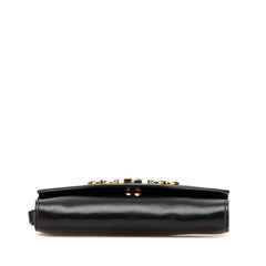 グッチ ズゥミ チェーン ハンドバッグ ショルダーバッグ 2WAY 564718 ブラック レザー レディース GUCCI 【中古】