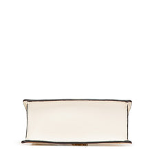 グッチ シルヴィ シェリーライン ビー スター ミニ ハンドバッグ ショルダーバッグ 2WAY 470270 ホワイト レザー レディース GUCCI 【中古】