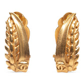 シャネル ヴィンテージ ココマーク イヤリング ゴールド メッキ レディース CHANEL 【中古】