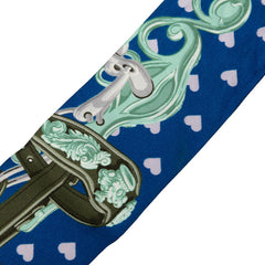 エルメス ツイリー Brides de Gala Love ブリッド ドゥ ガラ ラヴ スカーフ ブルー マルチカラー シルク レディース HERMES 【中古】