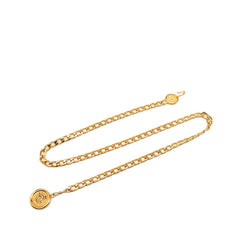 シャネル 31 RUE CAMBON カンボン ヴィンテージ チェーン ベルト ゴールド メッキ レディース CHANEL 【中古】