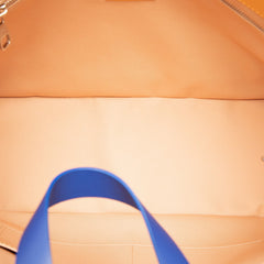 ルイ ヴィトン ショッパー トートMM トートバッグ ショルダーバッグ 2WAY M24457 サフラン オレンジ レザー レディース LOUIS VUITTON 【中古】