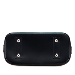 ルイ ヴィトン エピ デニム アルマBB ハンドバッグ ショルダーバッグ 2WAY M41437 ブルー ブラック レザー レディース LOUIS VUITTON 【中古】