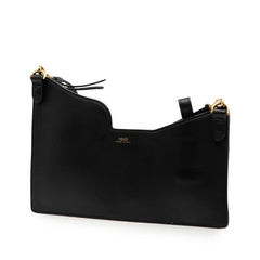 フェンディ ミニバッグ 3ポケット ショルダーバッグ 8BS025 ブラック レザー レディース FENDI 【中古】