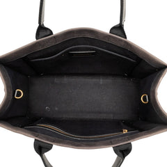 バレンシアガ ハードウェア ミディアム トートバッグ ショルダーバッグ 2WAY 671400 ダークブラウン キャンバス レザー レディース BALENCIAGA 【中古】