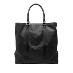 グッチ ディアマンテ トートバッグ ショルダーバッグ 223663 ブラック PVC レザー レディース GUCCI 【中古】