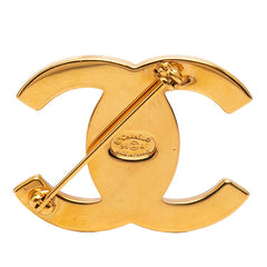 シャネル ココマーク ターンロック ヴィンテージ ブローチ 96A ゴールド メッキ GP レディース CHANEL 【中古】