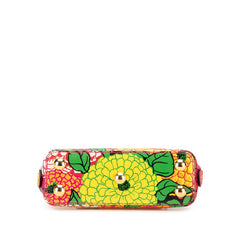 グッチ ホースビット1955 ケンスコット フラワープリント ハンドバッグ ショルダーバッグ 2WAY 640716 ピンク イエロー マルチカラー レザー レディース GUCCI 【中古】