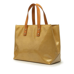 ルイ ヴィトン モノグラム ヴェルニ リードPM ハンドバッグ M91144 ベージュ系 パテントレザー レディース LOUIS VUITTON 中古