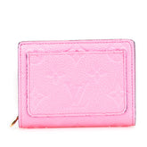 ルイ ヴィトン モノグラム アンプラント ポルトフォイユクレア 二つ折り財布 M82514 ピンク ローズロリポップ レザー レディース LOUIS VUITTON 【中古】