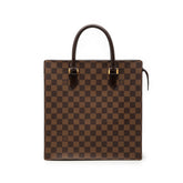 ルイ ヴィトン ダミエ ヴェニスPM トートバッグ ハンドバッグ N51145 ブラウン PVC レザー レディース LOUIS VUITTON 【中古】