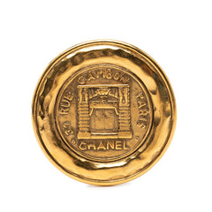 シャネル ココマーク 31 RUE CAMBON PARIS ブローチ ゴールド メッキ レディース CHANEL 【中古】