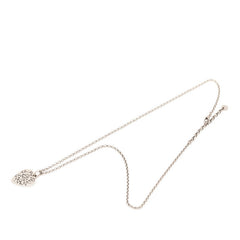 グッチ ゴースト ハート チェーン ペンダント ネックレス SV925 シルバー レディース GUCCI 【中古】