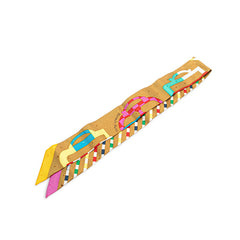 エルメス ツイリー BOUCLERIE MODERNE モダンなバックル スカーフ ゴールド マルチカラー シルク レディース HERMES 【中古】